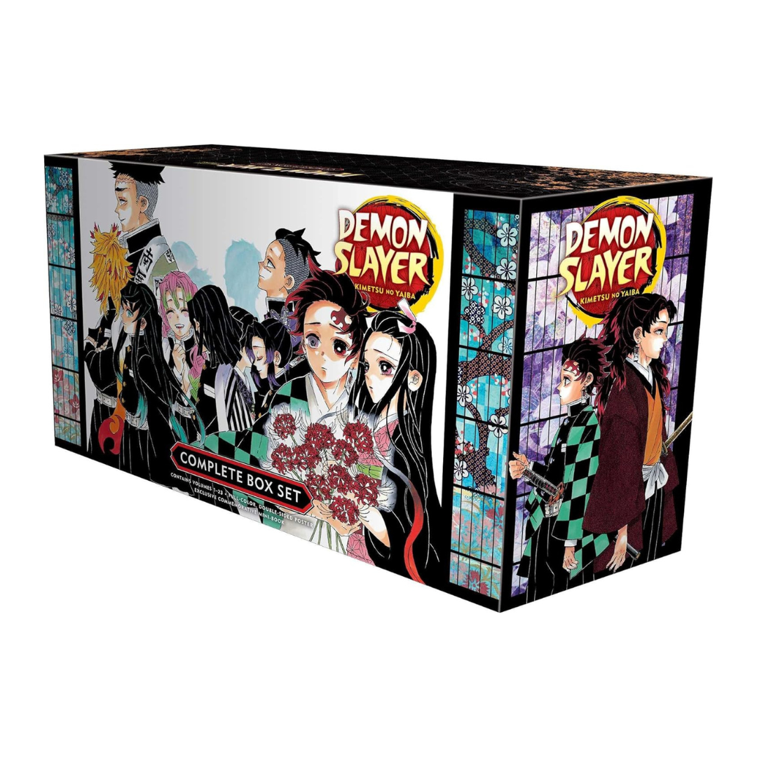 DEMONSLAYER COMPLETE BOX SET: (volumes 1-23) with premium (Demon Slayer: Kimetsu no Yaiba)
