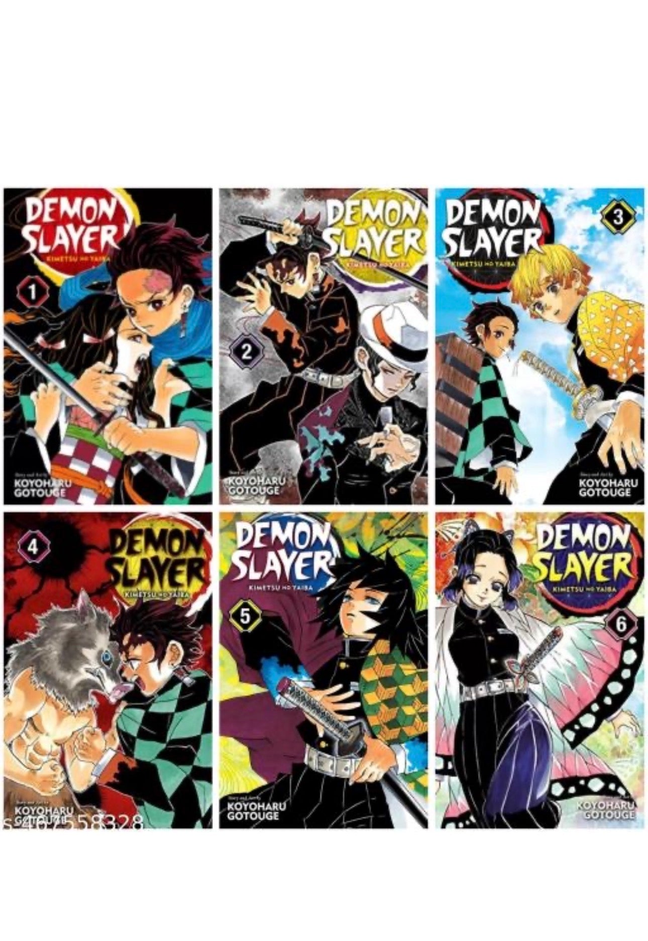 Demon Slayer Set(1-6)