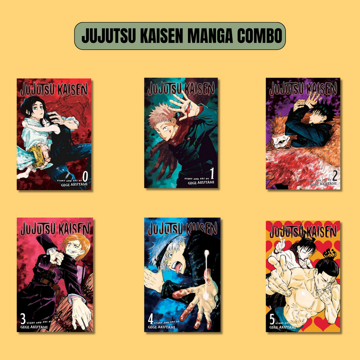 Jujutsu Kaisen Manga Vol. (1-5)